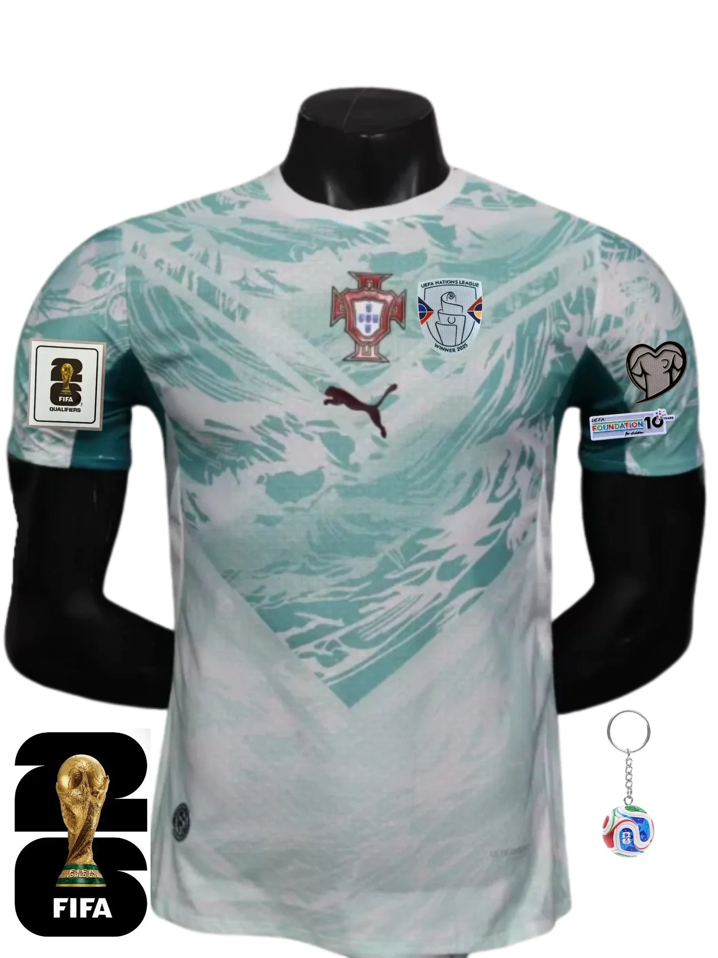 Portugal World Cup 2026 Away Jersey - Player Version