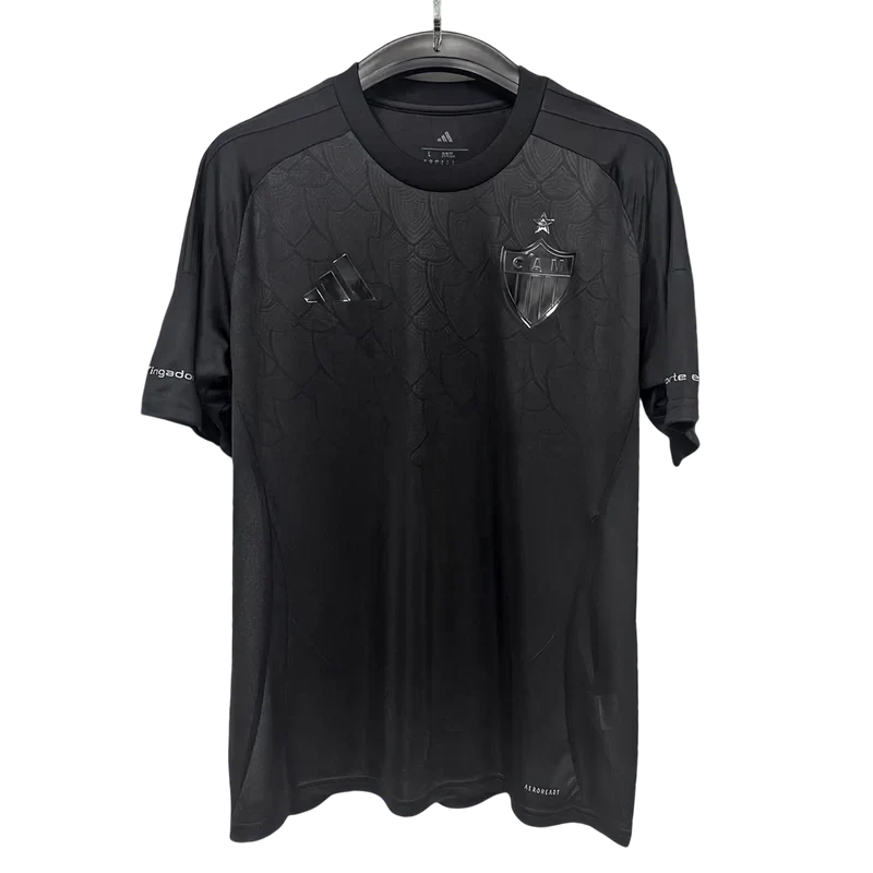 Atlético Mineiro All Black Jersey 25/26 - Fan Version