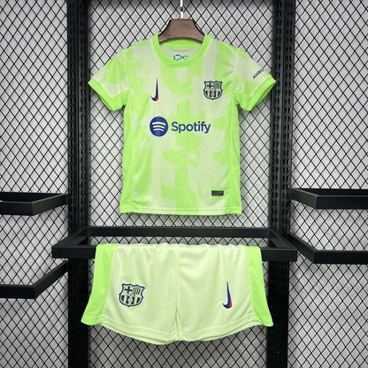 Conjunto Infantil Barcelona third 24/25