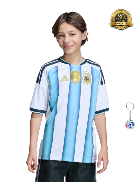 Kit Kids Argentina World Cup 2026 Jersey