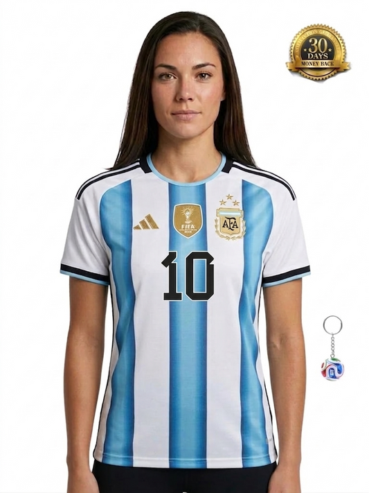 Argentina World Cup 2026 Jersey #10 MESSI - Women's